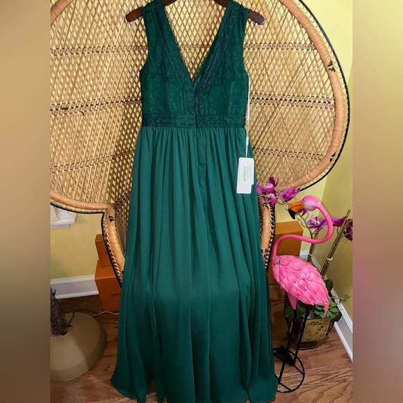 JJ’s House Special Occasion Dress Size 6 Green - Picture 16 of 16
